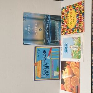 Scholastic Misc. Authors Children's Non Fiction Paperback Book Set of 5 Books